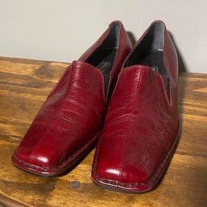 Vintage Valle Verde Genuine Leather Loafers - W 8/8.5, Made in Italy